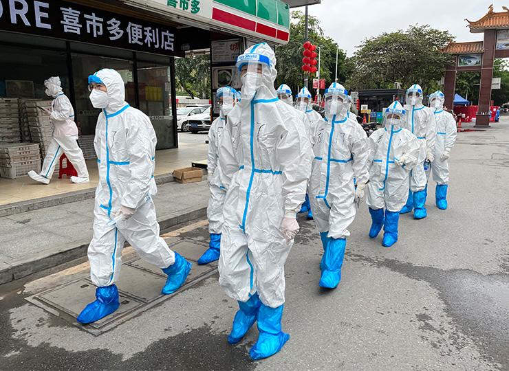 集团党员助力广州疫情封控区，筑牢抗疫“长城”